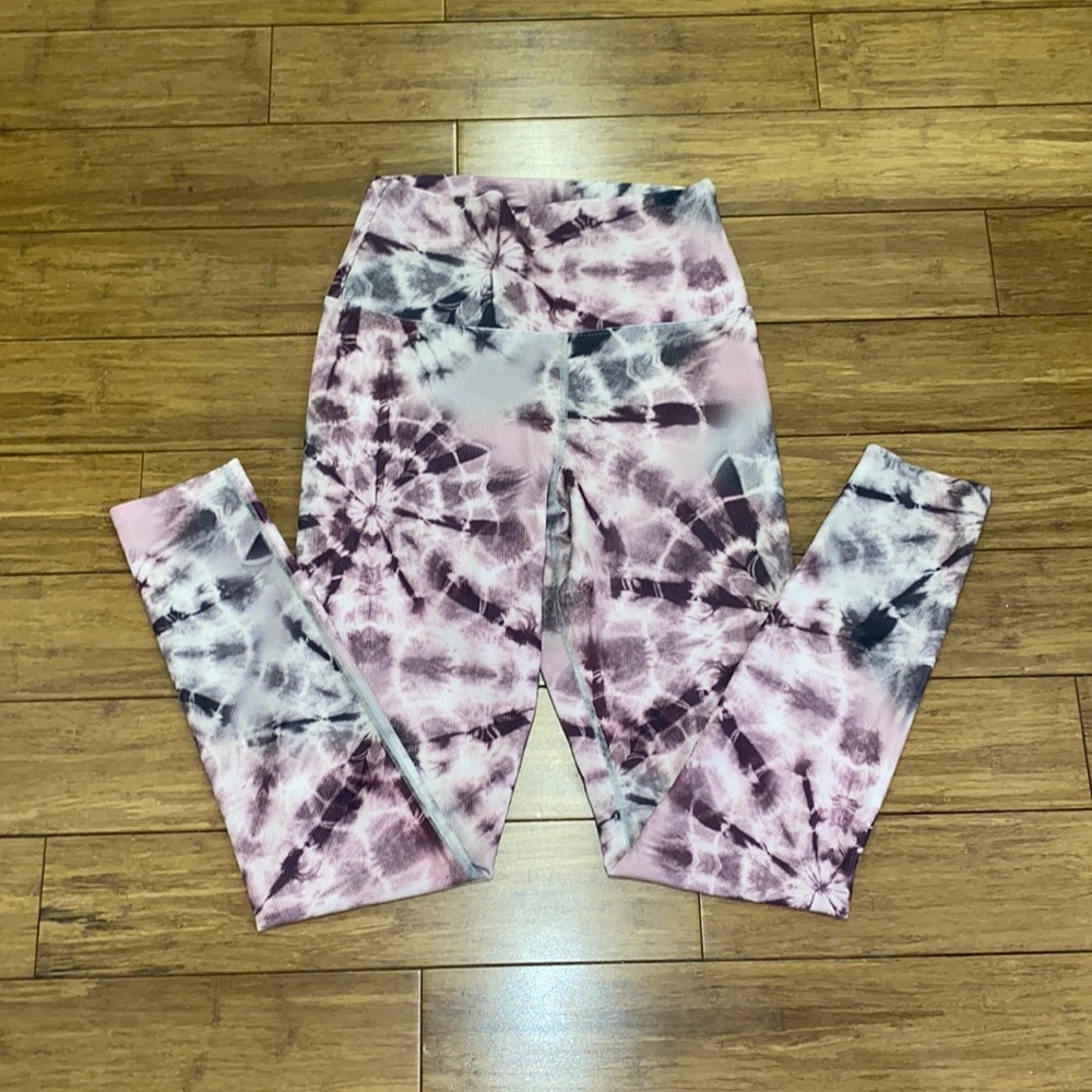 Beach riot full length high waisted tie dye leggings